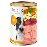 Doglove Pavo con manzana, calabacín y aceite de nuez 800g