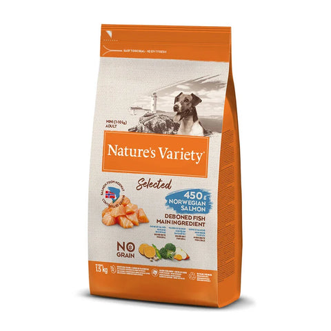 Nature's Variety Selected Salmón noruego mini 1.5k