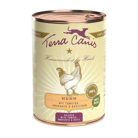 Terra Canis Classic Pollo con tomate, amaranto y albahaca 400g