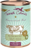 Terra Canis Grain Free Buey con calabacín, calabaza y orégano 400g