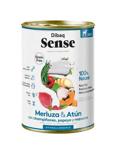 Dibaq Sense Merluza y Atún 380g